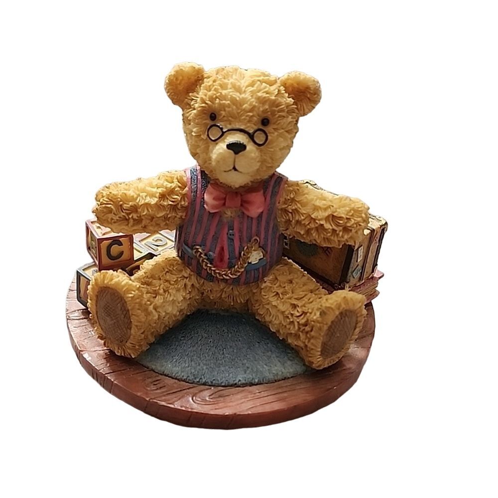 Candle Jar Topper Bear from Our‎ American Gift Company